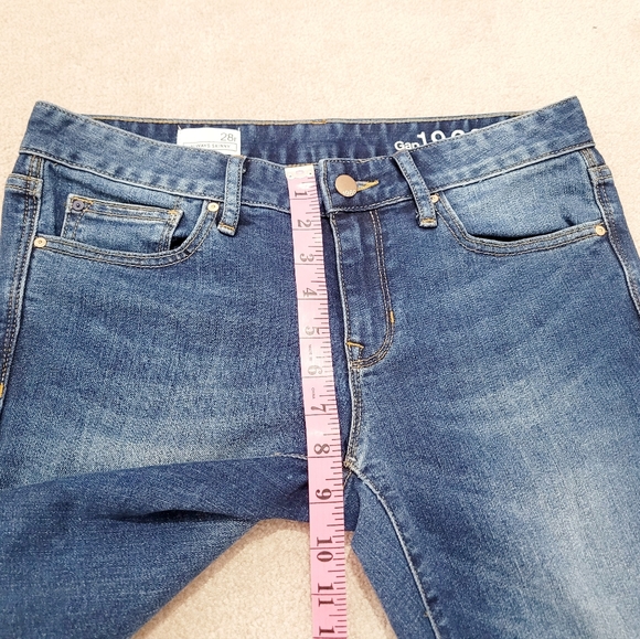 GAP 1969 Always Skinny Jeans Women’s 28R Medium Wash Stretch Denim Comfort - Picture 7 of 13